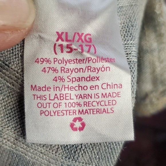 Scoop neck Front tie Multicolor Size XL - Picture 4 of 5